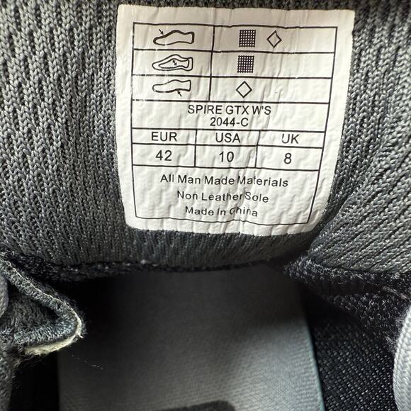 La Sportiva Spire GTX Hiking Trail Shoes Gray Outdoor Womens Size US 10 EU 42 - Picture 10 of 12